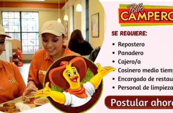 Trabajadores para pollos campero