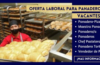 PANIFICADORA BUSCA TRABAJADORES Y AYUDANTES PARA ELABORACION DE PAN