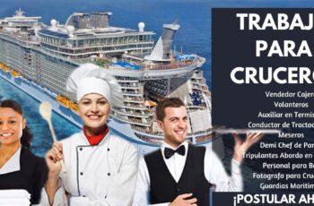 Vacantes de trabajo para cruceros