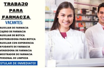 TRABAJO EN FARMACIA